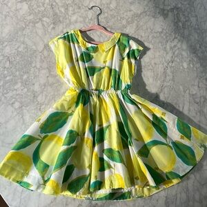 Beautiful lemon girls dress size 7 by Tea